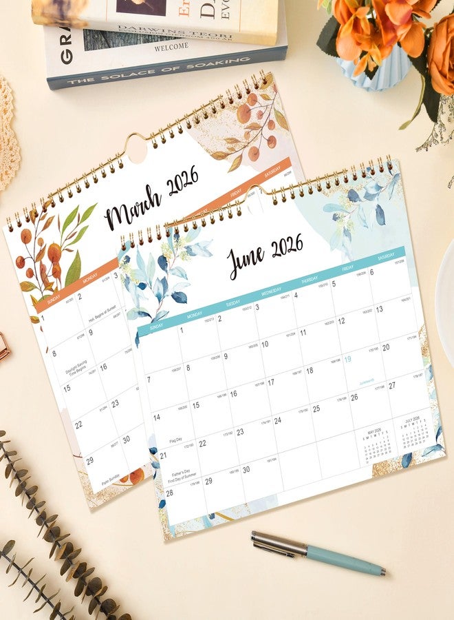 Coboll 2026 Calendar - Wall Calendar 2026 from January 2026 - December 2026, Calendars 8.5" × 11", 12 Monthly Wall Calendar Small, Space Enough for Writing with Julian Dates - Image 2